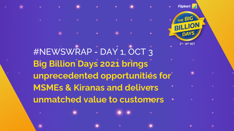 The Big Billion Days 2021 News Wrap 2021